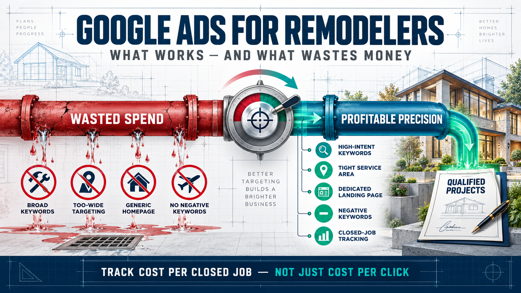 Google Ads for Remodelers: What Works and What Wastes Money